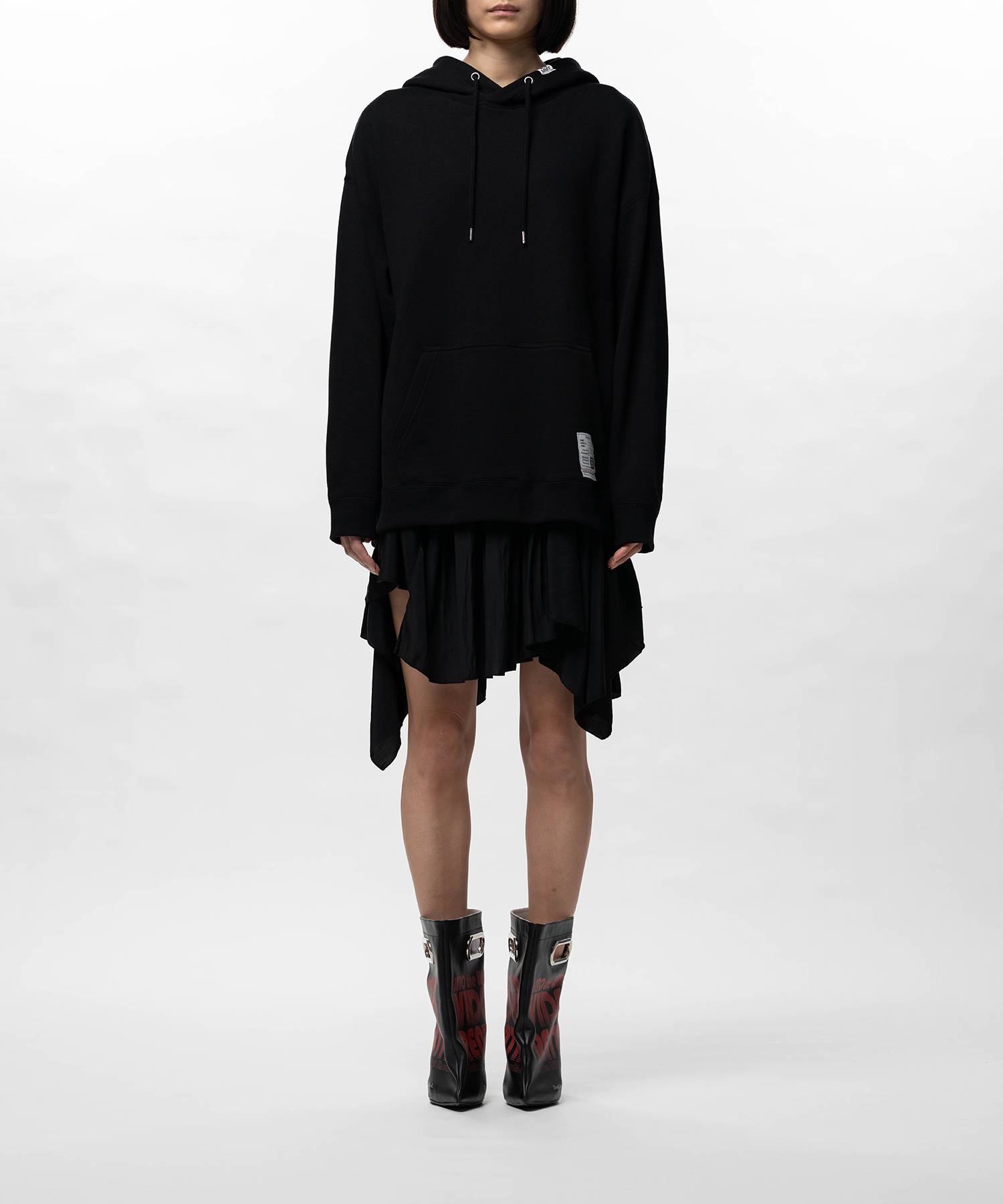 Hoodie Combined Dress(70,400円)