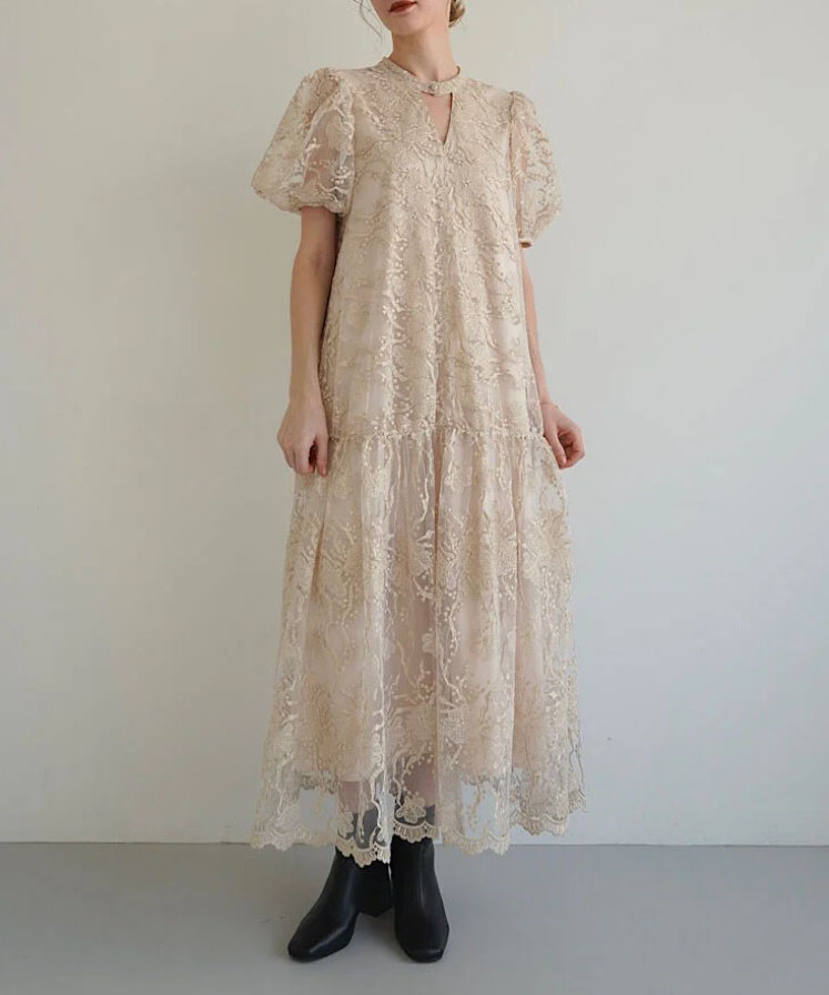 Acka. puffy occasion dress