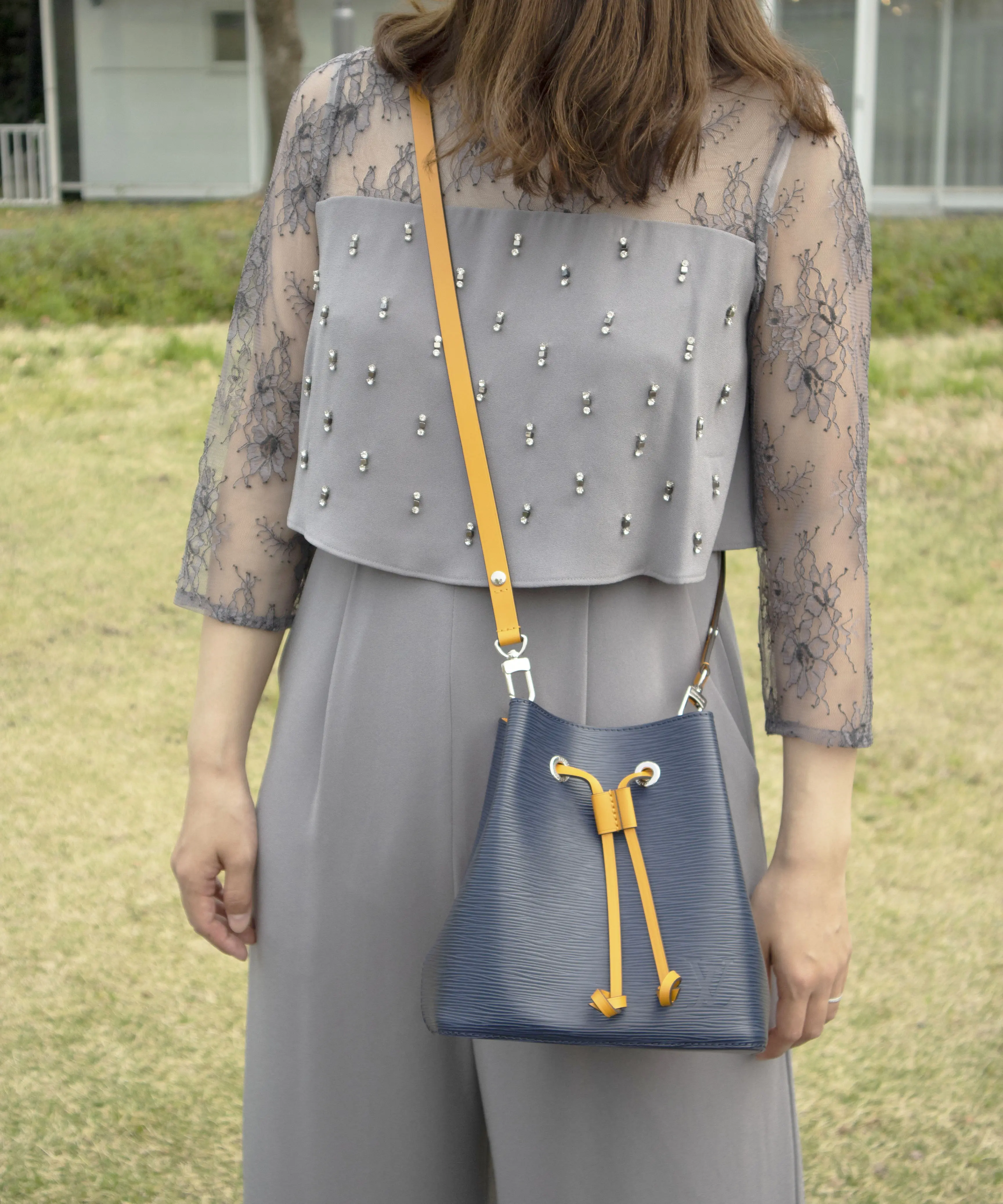 刺繍ワイドサロペット GRACE CONTINENTAL（グレースコンチネンタル）の