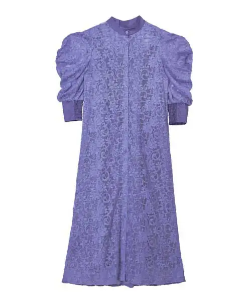 Mサイズ】2WAY DRAPE SLEEVE EMBROIDERY DRESS Ameri VINTAGE