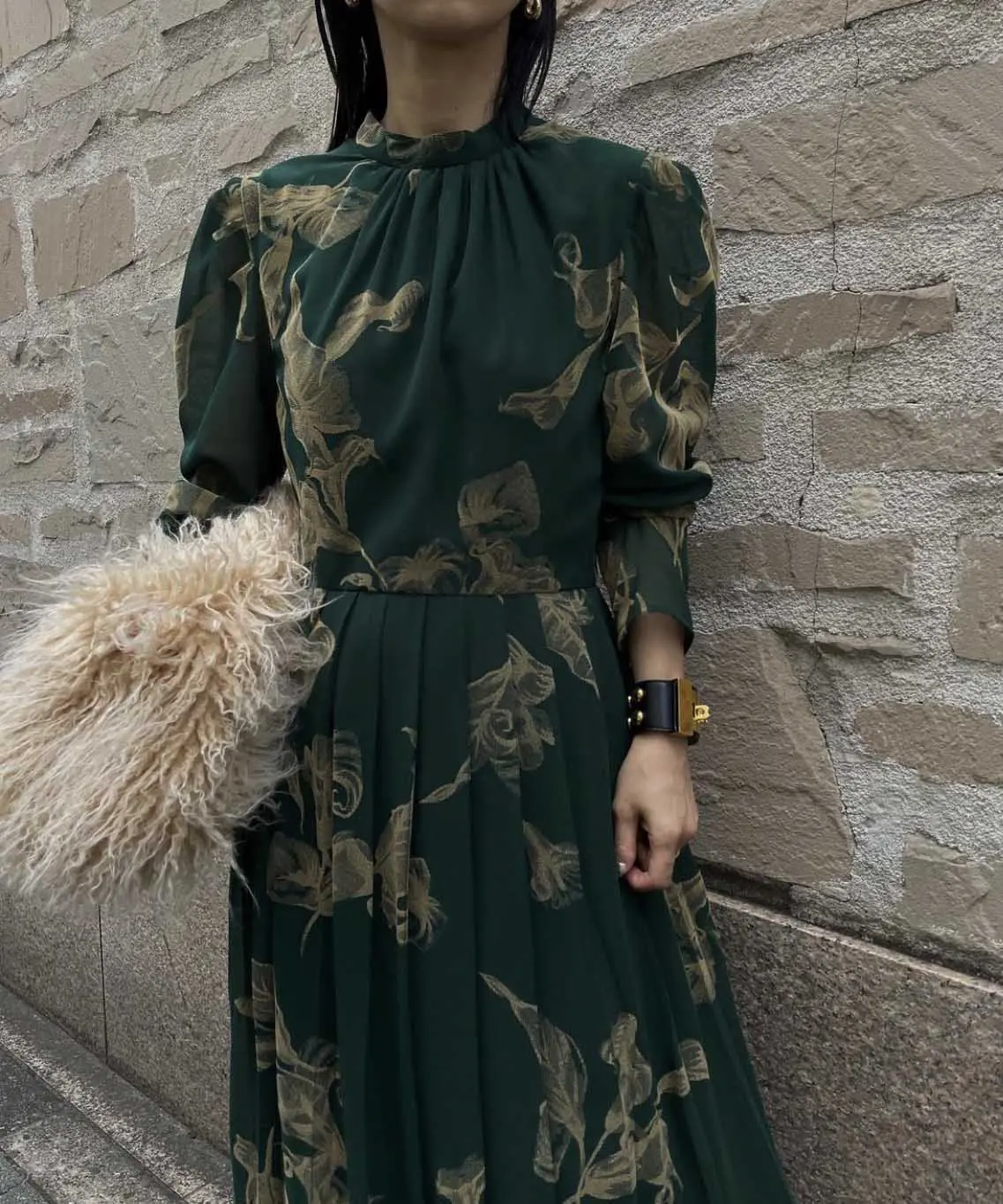 Ameri VINTAGE UND CALLA FLOCKY DRESS ⑦