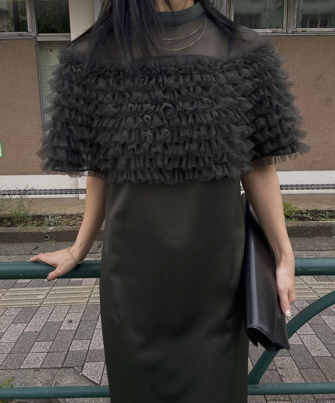 アメリ ヴィンテージ VOLUME SLEEVE BOLERO