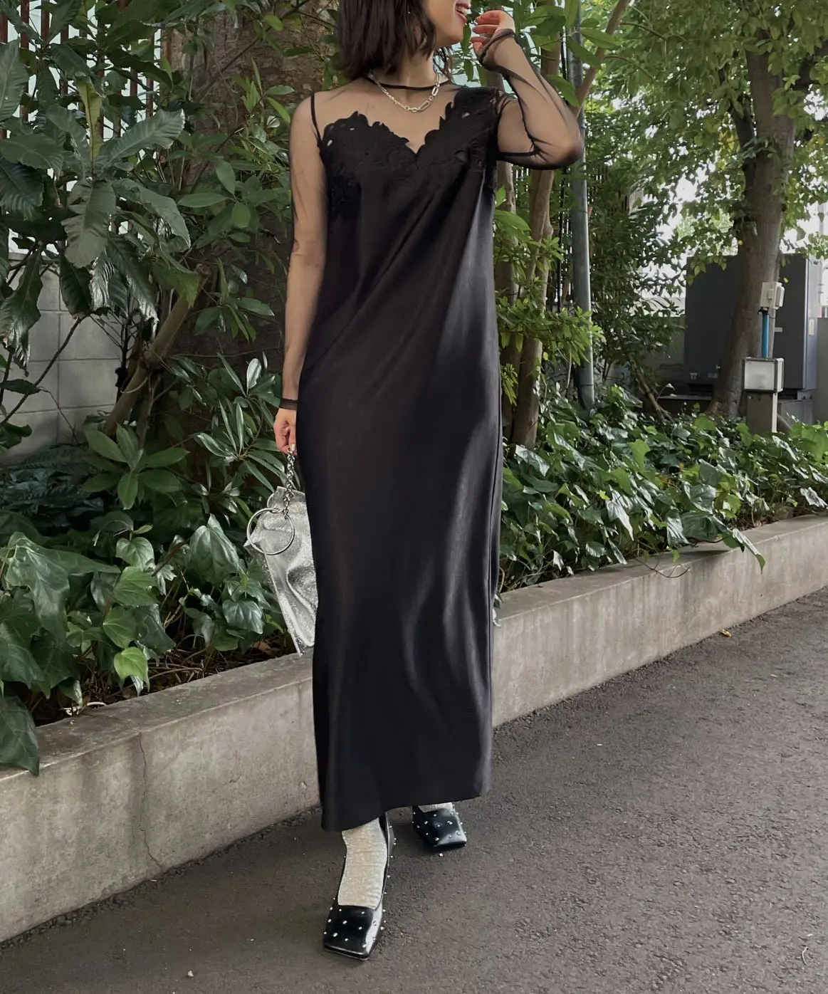 Mサイズ】UND RENEE CUTWORK DRESS Ameri VINTAGE（アメリ