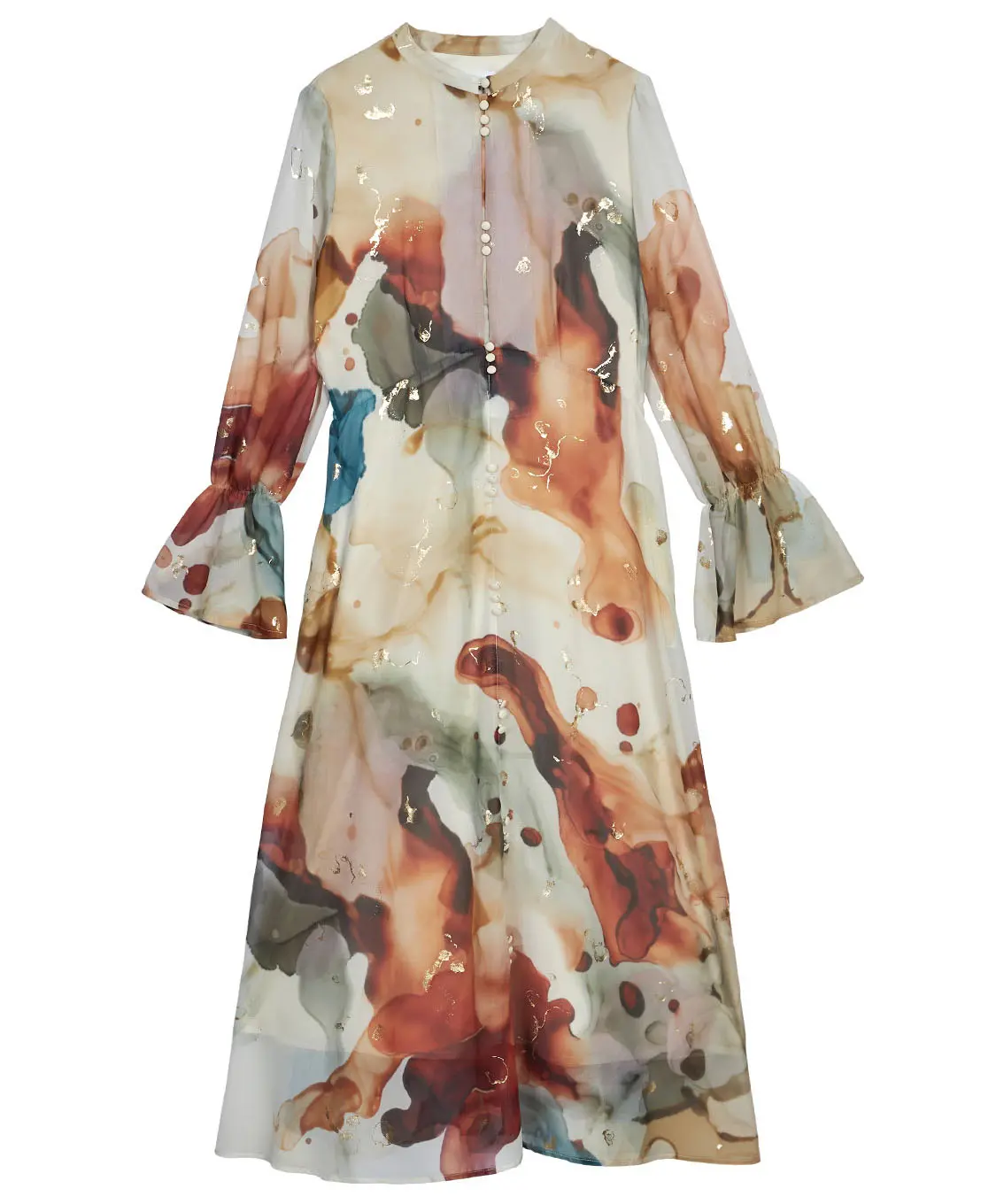 Sサイズ】UNDRESSED AMELIA INK ART DRESS Ameri VINTAGE