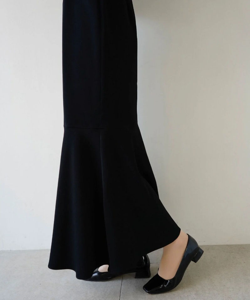 1サイズ】sheer puff dress（black） Acka.（エーシーケーエー