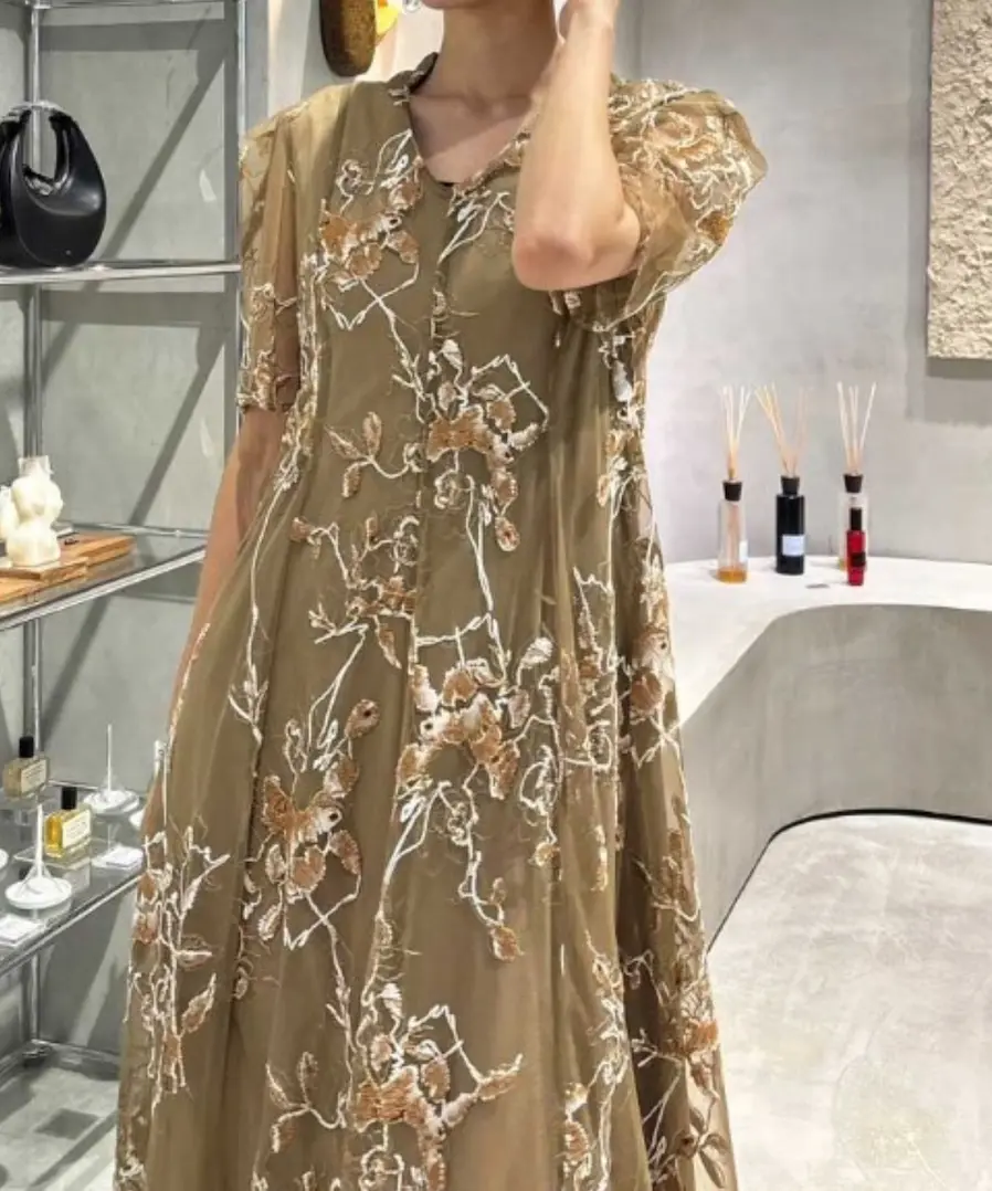 Sサイズ】2WAY WILD ROSE CANVAS ART DRESS Ameri VINTAGE（アメリ