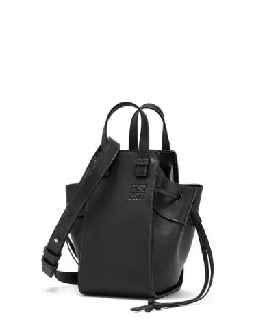 LOEWE（ロエベ） 【注文受付停止中】ミニハンモックDWバッグ ブラック