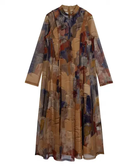Ameri VINTAGE（アメリヴィンテージ） 【Mサイズ】UND GYPSUM ART DRESS