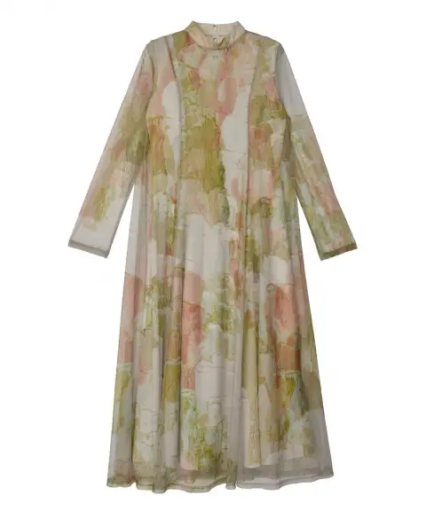 Mサイズ】UND GYPSUM ART DRESS Ameri VINTAGE（アメリヴィンテージ